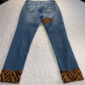 Curve appeal ankle jeans